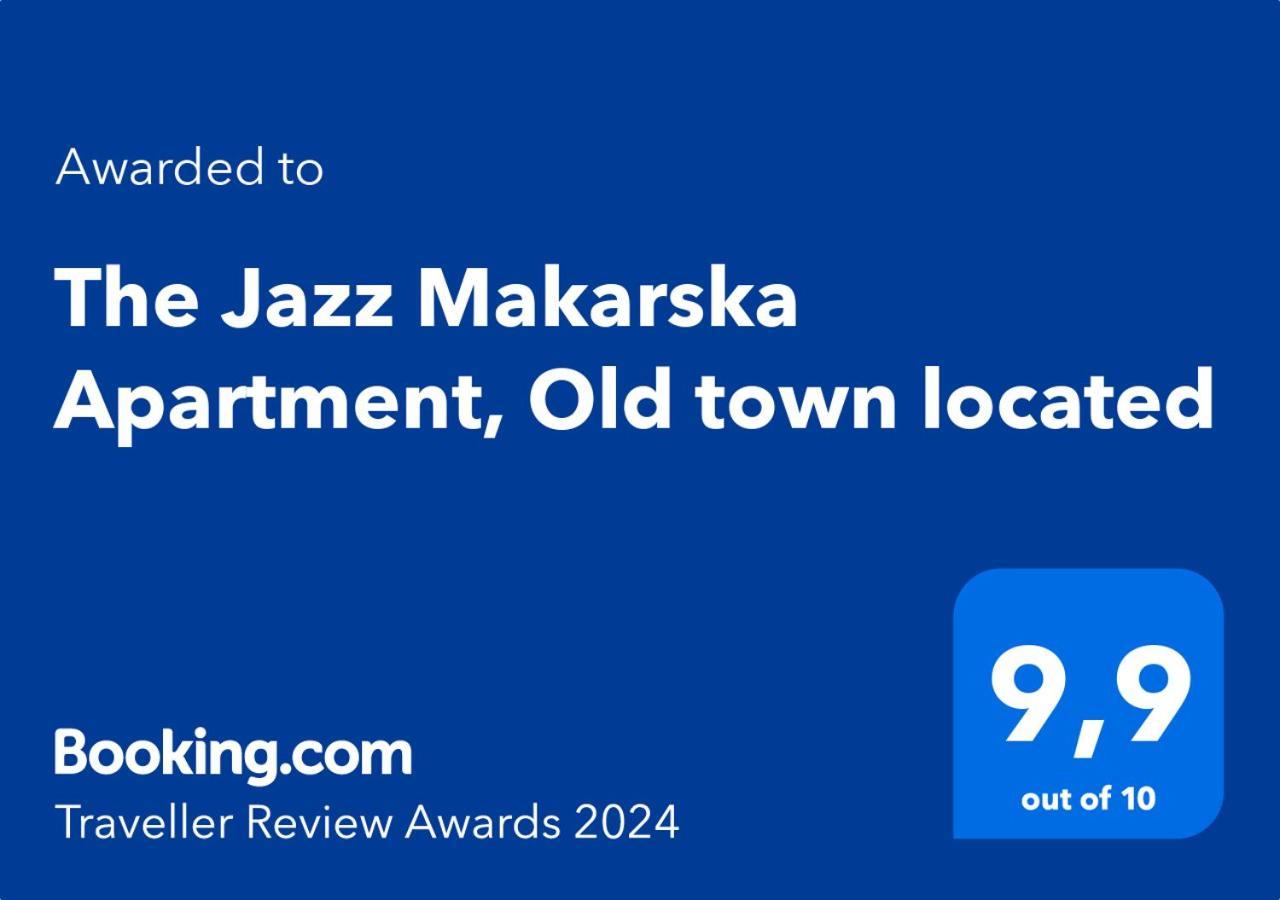 The Jazz Makarska Apartment, Old Town Located,Free Parking Екстериор снимка